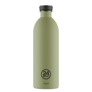 Gourdes inox « Urban » 1 litre – SAGE – 24 Bottles
