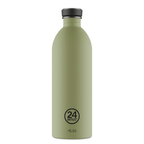 Gourdes inox « Urban » 1 litre – SAGE – 24 Bottles