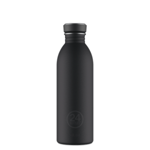 Gourde inox « Urban » 500 ml – TUXEDO BLACK – 24 Bottles