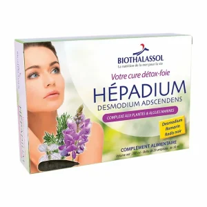 Hépadium 20 ampoules