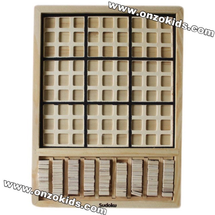 Sudoku jeu de société en bois – Image 4