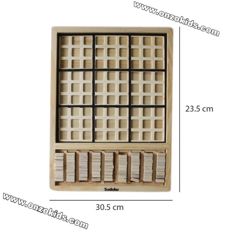 Sudoku jeu de société en bois – Image 5