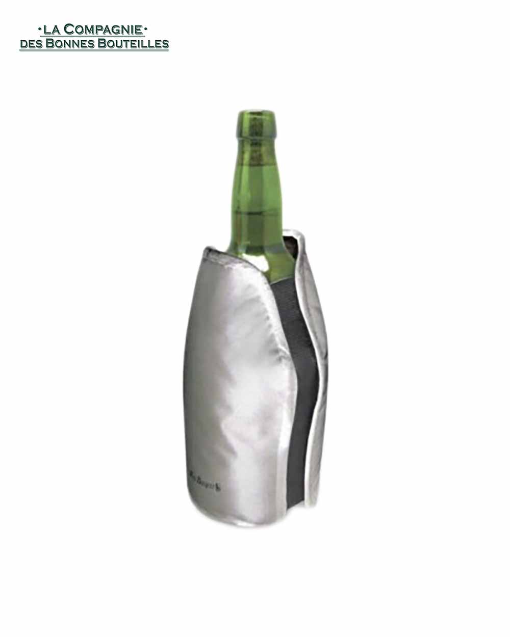 Housse refroidissante argent Bottle cooler bag - vin Bouquet – Image 2