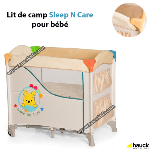 Lit de camp Sleep N Care pour bébé – hauck