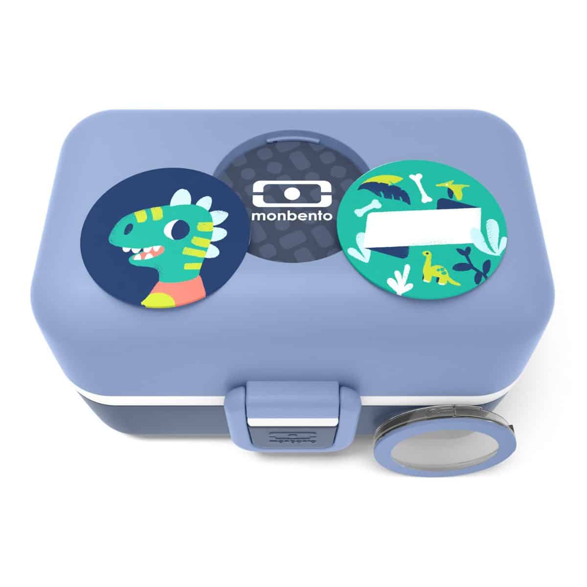 La lunch box sans BPA Bleue : parfaite pour les petits aventuriers gourmands – Image 4
