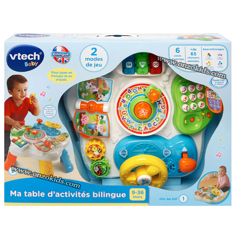 Ma table d’activité Bilingue 2 en 1 pour enfant | Vtech – Image 8
