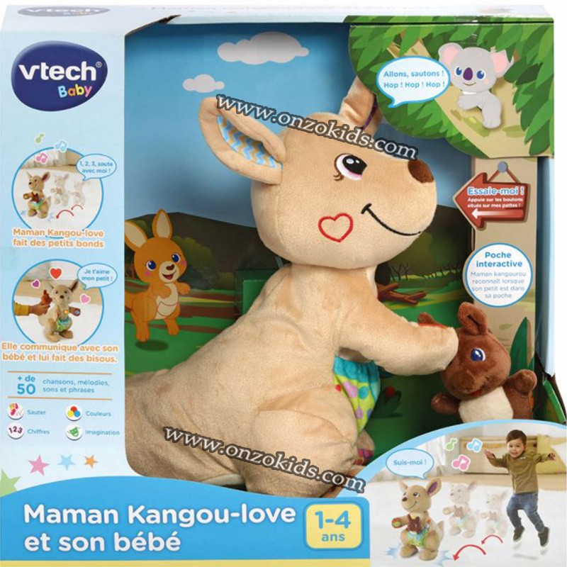 Maman Kangou-love et son bébé interactif – Vtech – Image 6