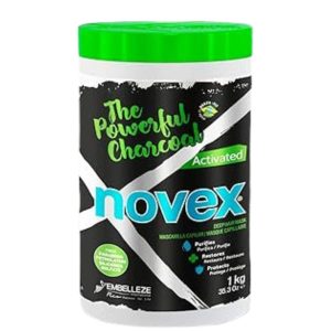 Novex Masque Capillaire Profond au Charbon Puissant 1kg