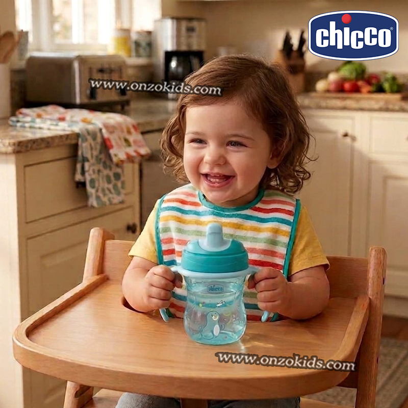 Tasse D’apprentissage Anti-Goutte 200 ml 6m+ En Plastique – Chicco – Image 3