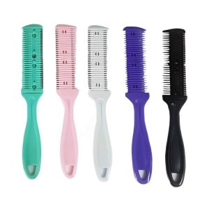 Peigne effileur double lames rasoir | europeaccessoires