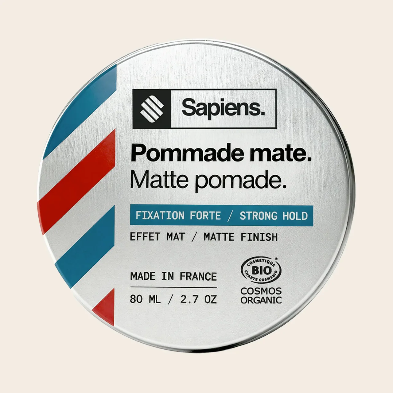 Pommade coiffante pour homme – Sapiens