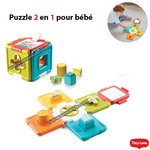Puzzle 2 en 1 pour bébé – Tiny Love