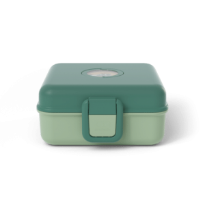 Boîte Snacky Verte – Format carré – MonBento