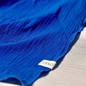 Serviette de plage en gaze de coton – 4 coloris – Okjö