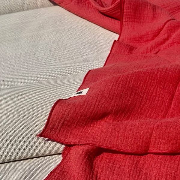 Serviette de plage en gaze de coton – 4 coloris – Okjö – Image 8