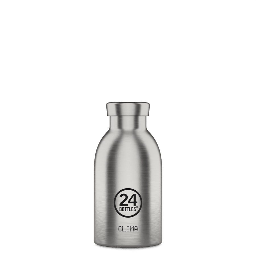 Gourde Isotherme 24 Bottles – Brushed Steel 330 ml, sobriété et performance – Image 2