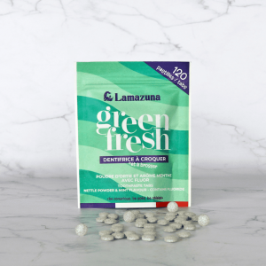 Dentifrice à croquer menthe douce – Lamazuna