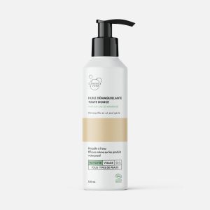 Huile démaquillante toute douce – Parfum lait d&rsquo;amande – Clémence & Vivien