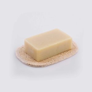 Porte-savon en luffa