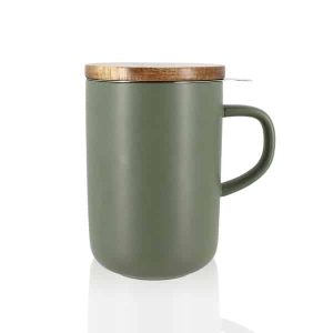 Tisanière vert amande 475 ml – OGO LIVING