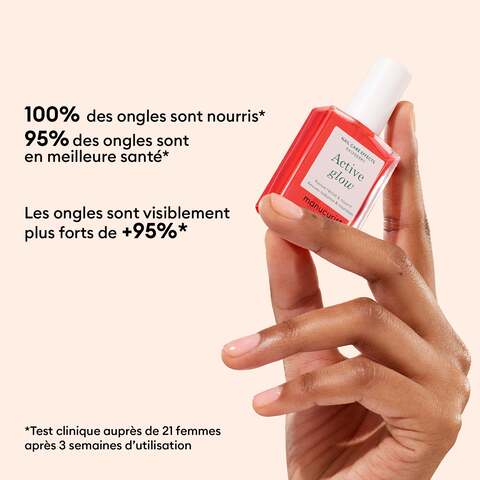 Vernis & Soin ACTIVE GLOW RASPBERRY – Manucurist – Image 8